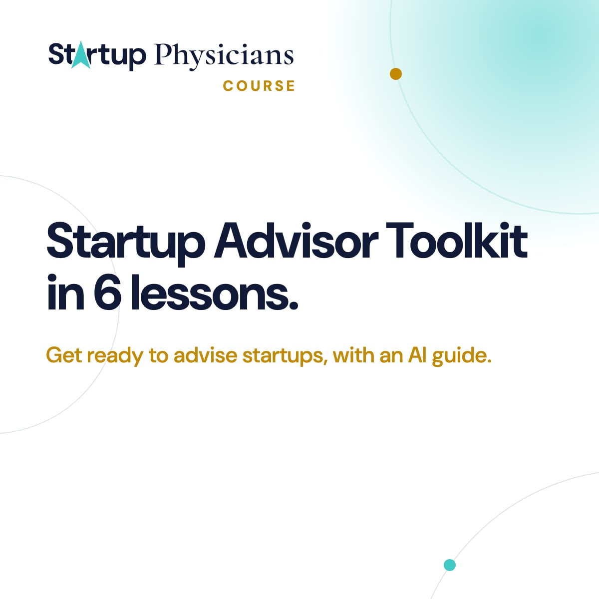 Startup Advisor Toolkit